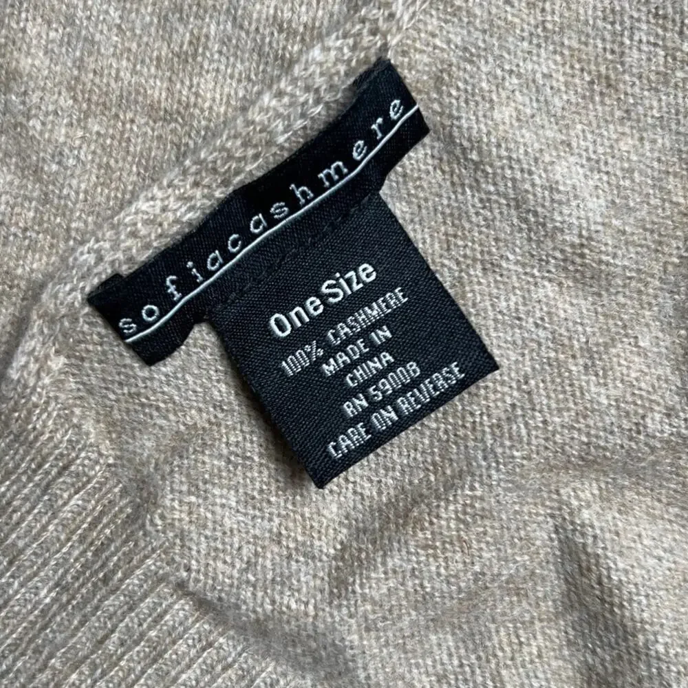 Sofia Cashmere 100% cashmere shawl Women One Size